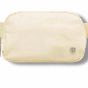 Lululemon Athletica Cream Belt Bag